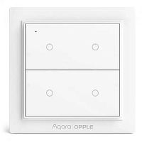 Умный выключатель Xiaomi Aqara Opple Scene Switch Wireless 4 Buttons Edition (не встраиваемый) Белый — фото
